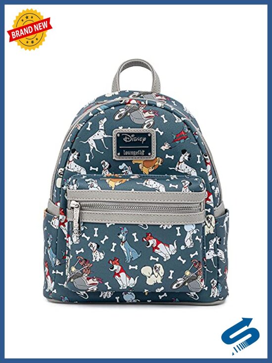 Loungefly Disney Dogs Mini Backpack Handbag Faux Leather main image 5